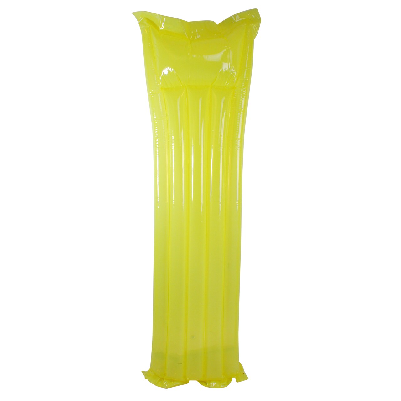 Swim Central Inflatable Water Sports Swimming Pool Air Mattress - 72" - Yellow